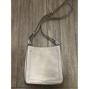 Rebecca Minkoff Gray Leather Shoulder Bag Handbag Purse - Used - Good